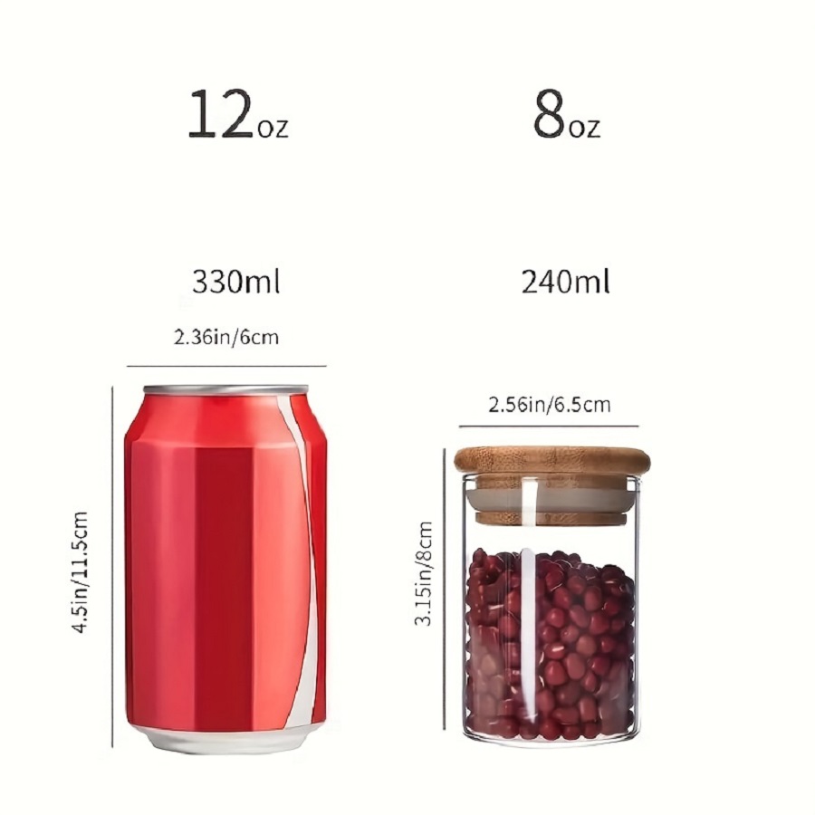12-Pack 8oz Glass Spice Jars w - Mason Jar 8Oz 评论和价格
