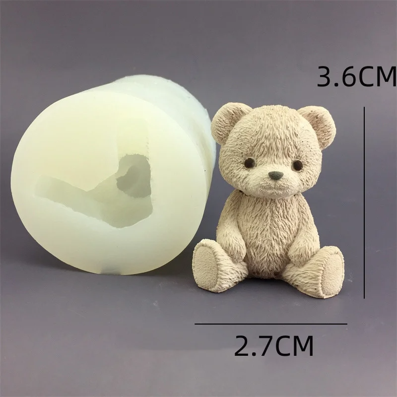 Cute Bear Honey Jar Silicone C - Candle Making Supplies Jars 评论和价格