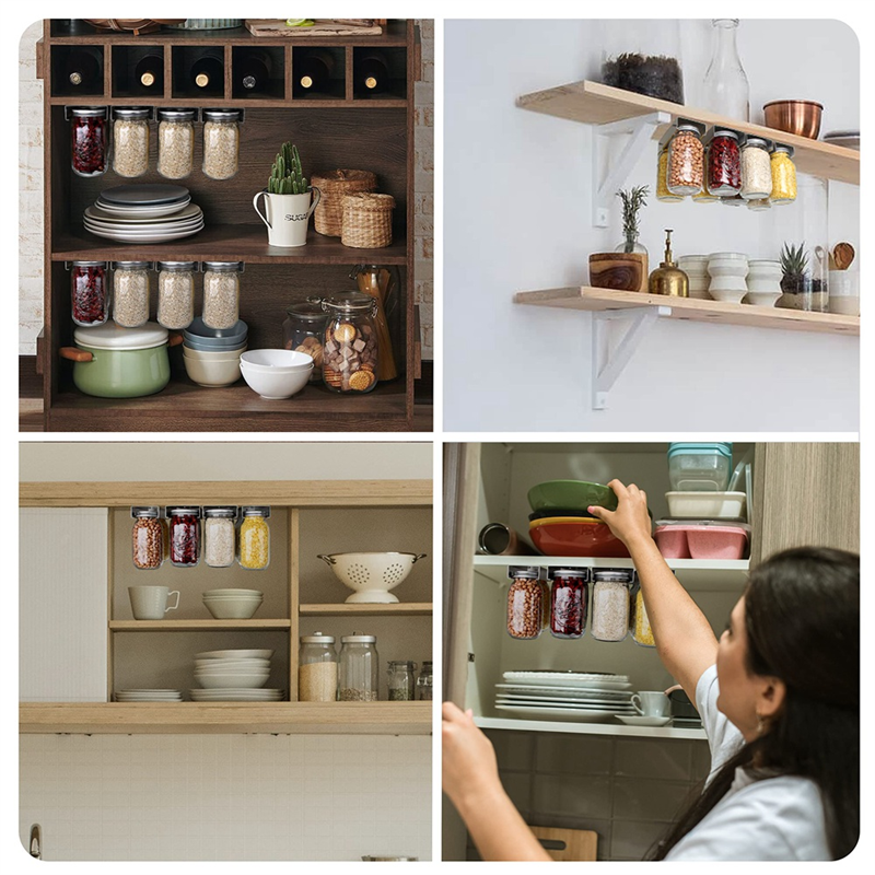 H-W Mason Jar Organizer Holder - Mason Jar 8Oz 评论和价格