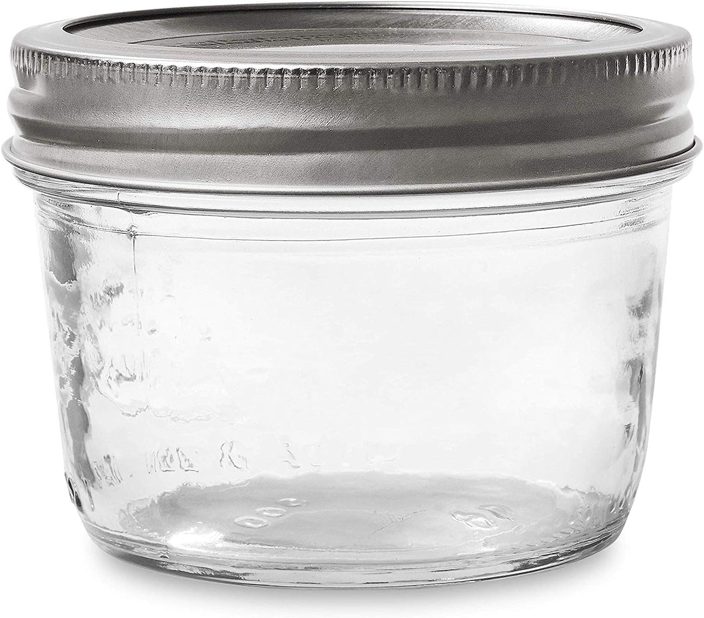 Wide Mouth Half-Pint Glass Mas - Mason Jar 8Oz 评论和价格